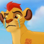 Crying kion crybaby template