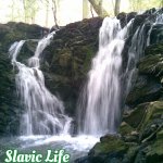 Waterfall | Slavic Life | image tagged in waterfall,slavic life | made w/ Imgflip meme maker