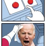 Biden button push meme
