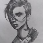 Andy Black drawing