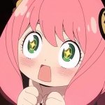 Anya waku waku GIF Template