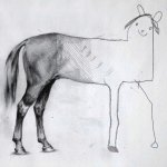 Horse Drawing Unfinished (better quality)