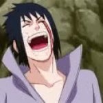Laughing Sasuke GIF Template