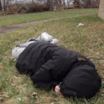 Sleeping on ground