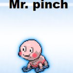 Mr pinch template