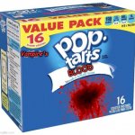 happy first day of october | Vampire's; BLOOD | image tagged in pop tarts | made w/ Imgflip meme maker