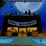 TheGoofiestGoober Halloween Announcement Template