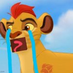 kion crybaby (loud) | image tagged in kion crybaby | made w/ Imgflip meme maker
