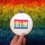 Rainbow BLM meme