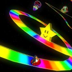 Club Penguin Rainbow Road | image tagged in rainbow road,mario kart,club penguin,memes,meme,videogames | made w/ Imgflip meme maker