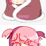 I Sleep Chibi Natsuki Edition