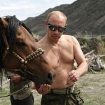 Putin with a Horse meme