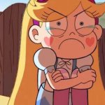 Angry Star with Tears