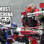 prime hates china | STOP; WE MUST STOP CHINA | image tagged in prime is small | made w/ Imgflip meme maker