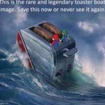 Toaster boat