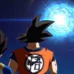 Goku Vegeta blue light