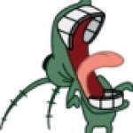 Plankton Laughing PNG