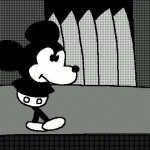 Suicide Mouse walking GIF Template