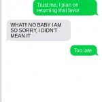 EX TEXT MESSAGE