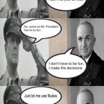 Truman vs. MacArthur full meme
