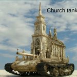 church tank template