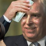 Sweating Prince Andrew