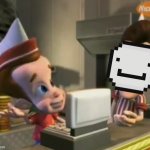 Comment if you get the joke | image tagged in skeet,dream,jimmy neutron,face reveal | made w/ Imgflip meme maker