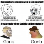 Gonb meme