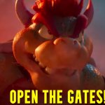 Open The Gates template