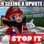 THIS IS NOT OKIE DOKIE | ME AFTER SEEING A UPVOTE BEGGER | image tagged in gifs,mario,smg4,memes,stop upvote begging | made w/ Imgflip video-to-gif maker