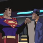 Superman and The Question Arguing