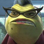 Roz monster inc | image tagged in roz monster inc | made w/ Imgflip meme maker