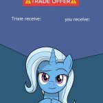 Trixie's Trade Offer