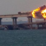 Crimean Bridge fire