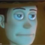 Woody Dissappinted Stare template