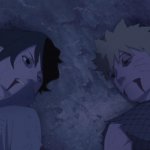 Sasuke and Naruto After their final fight