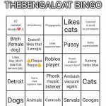 TheBengalCat Bingo meme