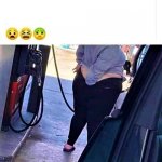 scratch the ass while pumping gas meme
