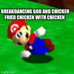 shart me and my friend were spamming phone keyboard | BREAKDANCING GOD AND CHICKEN FRIED CHICKEN WITH CHICKEN | image tagged in gifs,fun | made w/ Imgflip video-to-gif maker