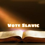 Bible vote | Vote Slavic | image tagged in bible vote,slavic,blm,slm | made w/ Imgflip meme maker