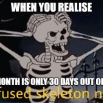 Confused Skeleton Meme Generator - Imgflip