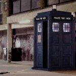 Doctor Who TARDIS door open