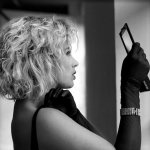 Kim Wilde black & white