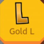 Gold L meme