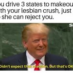 Lesbian crush Trump