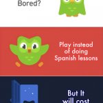 Duolingo Bored 3-Panel | Play instead of doing Spanish lessons; But It will cost your family… | image tagged in duolingo bored 3-panel | made w/ Imgflip meme maker