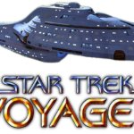 Star Trek Voyager Ship and Logo Transparent