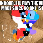 Houndour plays the vid that he made Since no one is home! | HOUNDOUR: I’LL PLAY THE VIDEO THAT I MADE SINCE NO ONE IS HOME! | image tagged in bed,video,pokemon | made w/ Imgflip meme maker