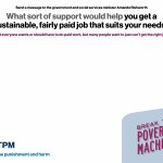 #BTPM: what support would help you get a sustainable job