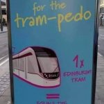 Look out for the tram pedo